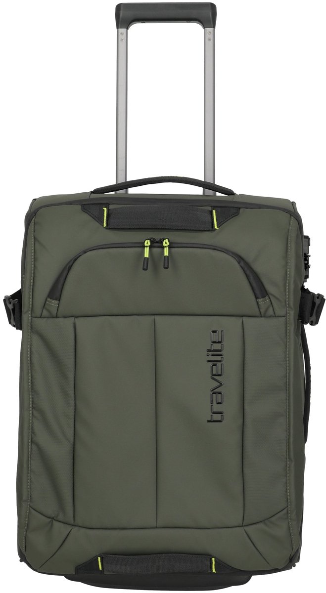 Travelite Briize Reistas Met Wielen S Khaki Groen - Reistassen met wielen