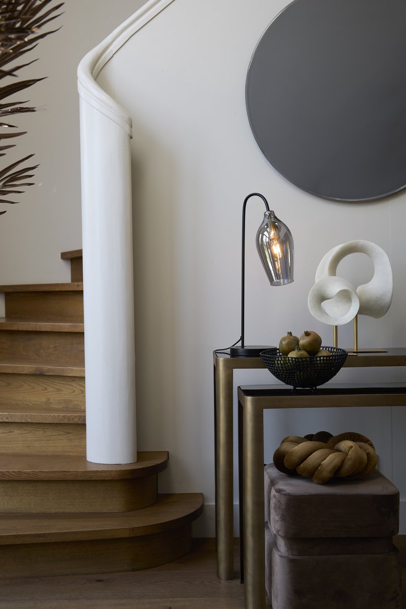 Light&living Ornament op voet 34x18x43 cm VODICE crème+antiek brons