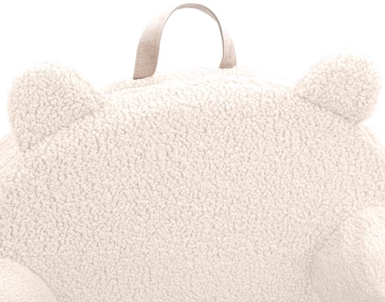 Albero Mio Teddy Boucle Vanille Kinderfauteuil - Kindersofa - Kinder Fauteuil - Kinderfauteuils - Peuterstoeltje van Albero Mio — afbeelding 3