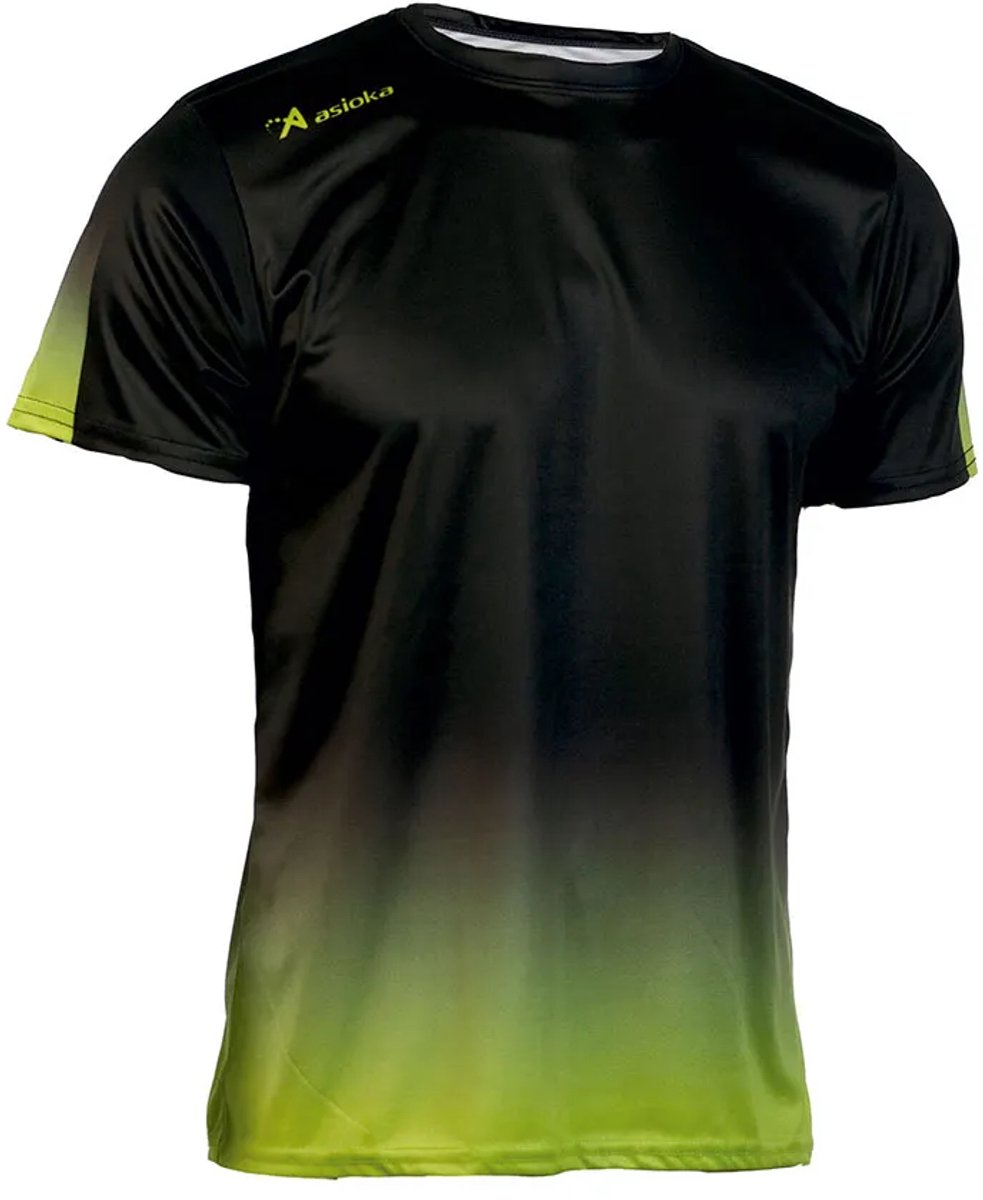 Asioka Tenerife Interlock T-shirt Met Korte Mouwen Zwart L Man,Vrouw
