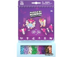 Plus-Plus Activity Pad Enchanted Forest – 4348 – Bouwspeelgoed – Constructiespeelgoed – Set met bouwstenen – Vanaf 5 jaar