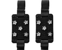 Antislipschoenen met spikes van 5 tanden zijn geschikt voor schoenen en laarzen om in de winter mee op sneeuw te lopen, voor zowel mannen als vrouwen.