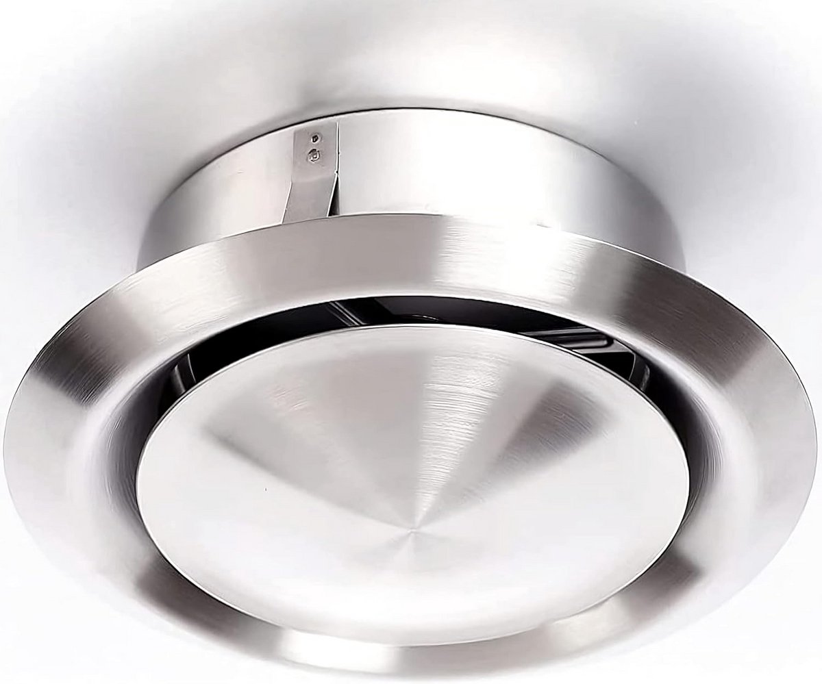 Verstelbaar Rond Ventilatiemondstuk 125 mm van Roestvrij Staal voor Ventilatiesysteem
