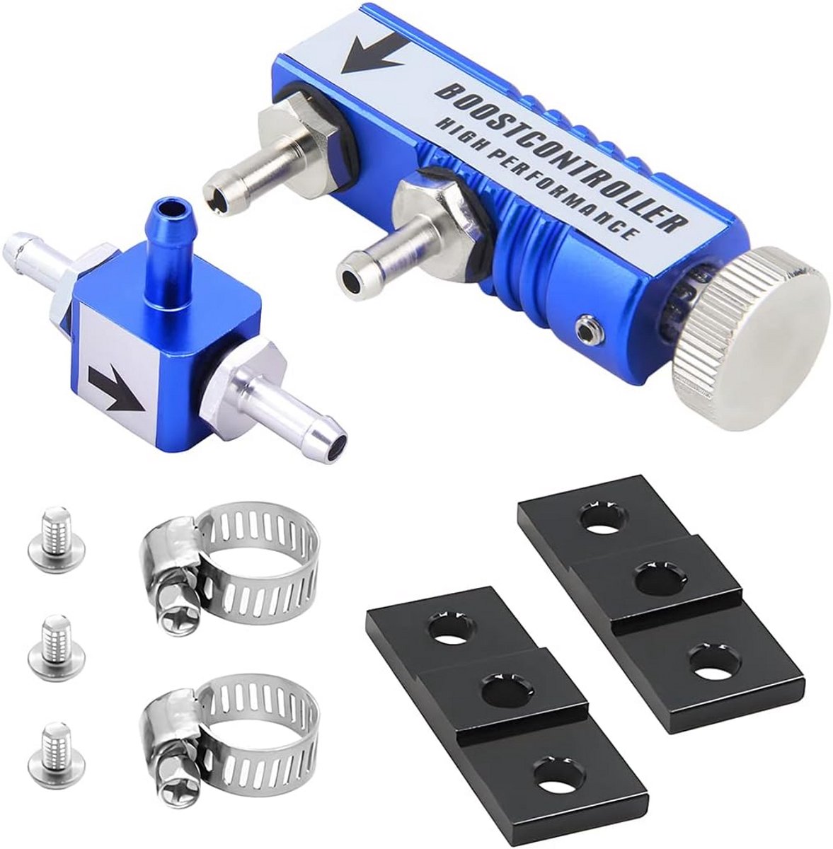 Universele Instelbare Handmatige Turboboost Controller - Aluminium Wastegate Regelaar