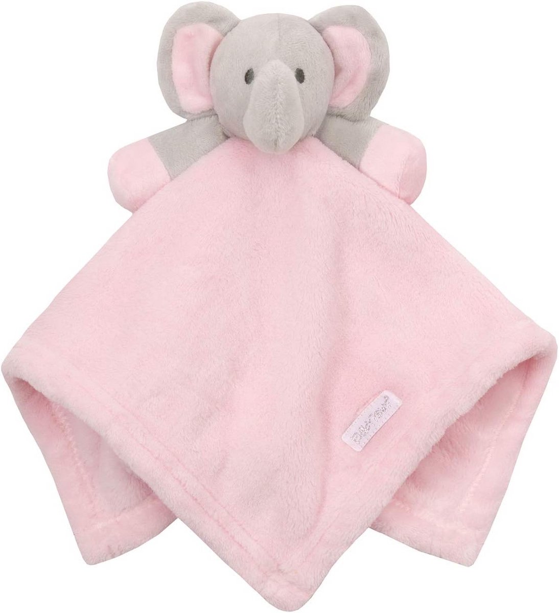 Knuffeldeken voor Babyjongens en Meisjes - Roze Olifant - Superzacht