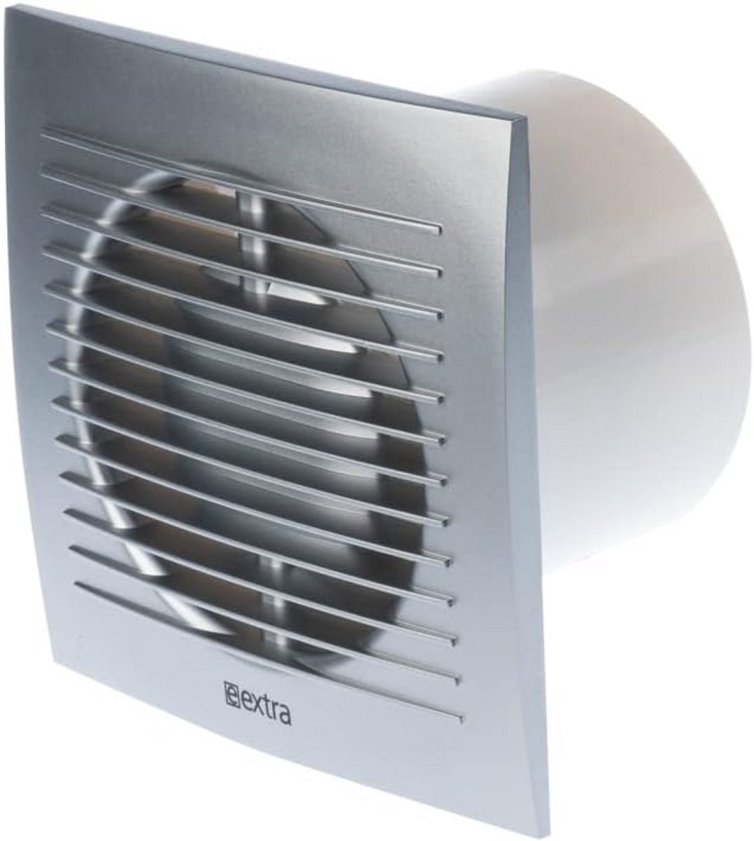 Krachtige Badkamerventilator 100mm - Stille Afzuiging voor Vocht en Geurtjes - Muur/Plafondmontage