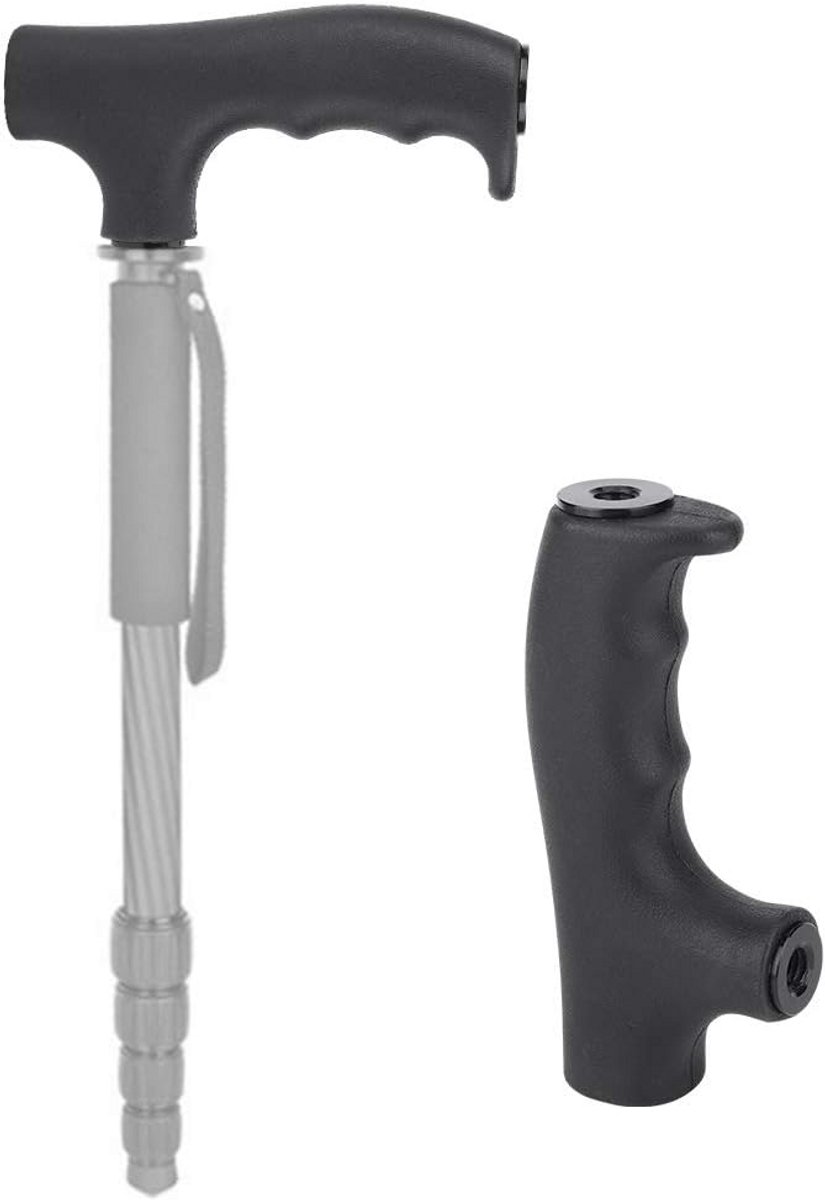 Camera Handgreep Monopod Griptrekstok Statief Accessoire Zwart