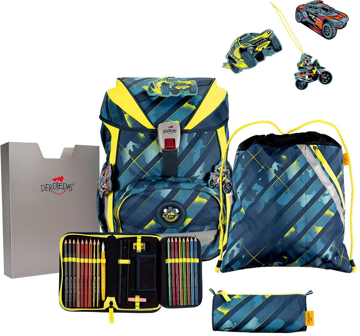 DerDieDas ErgoFlex schooltas set 5st.