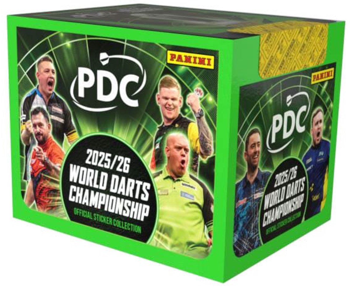 PDC World Darts Championship 2025/26 Stickers Box (36)