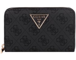 Guess Laurel II Dames Portemonnee - Coal Logo - One Size - PU