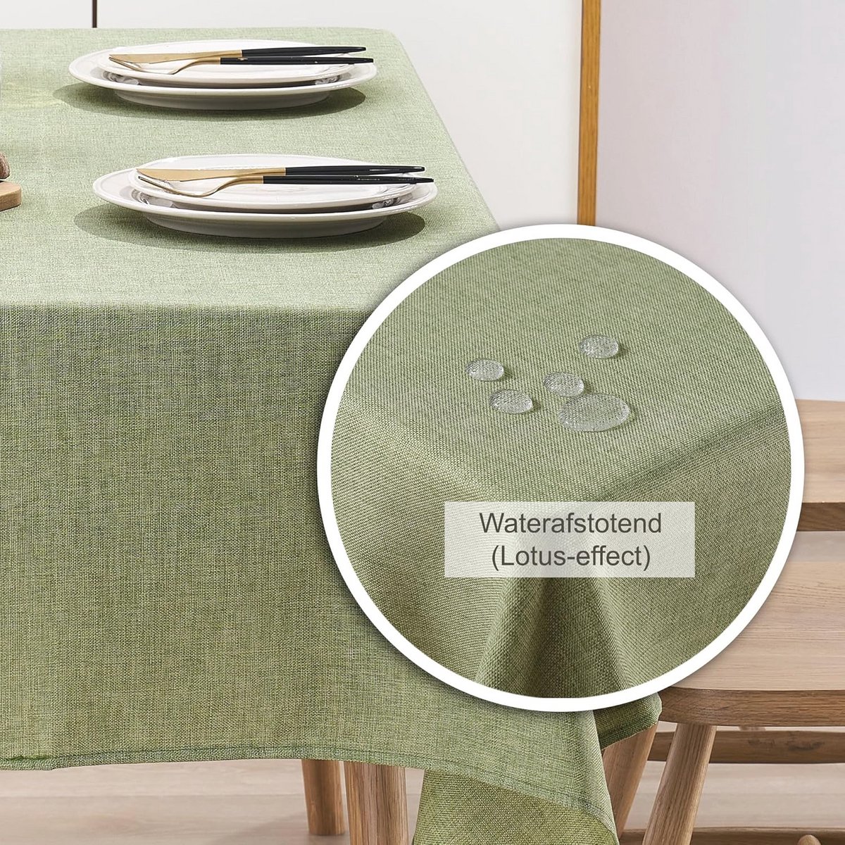 Waterafstotende Tafelloper - Vlekbescherming, Wasbaar voor Buitentuintafels - 30x100 cm