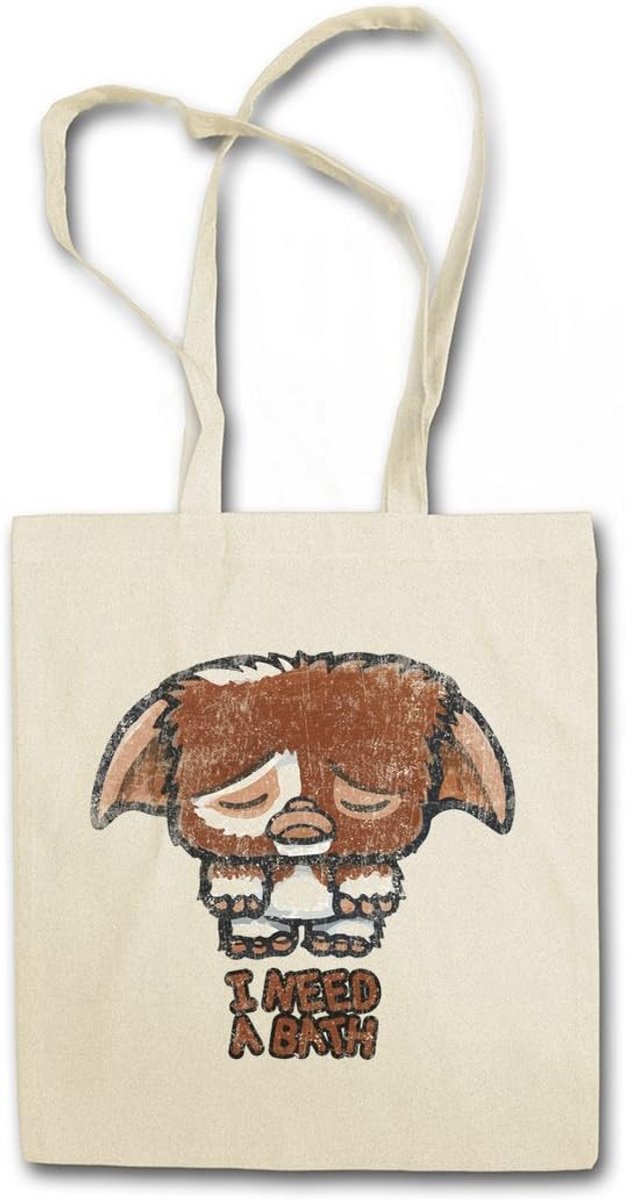 Boodschappentas Schoudertas met Grappige Opdruk - Herbruikbare Trendy Shopper