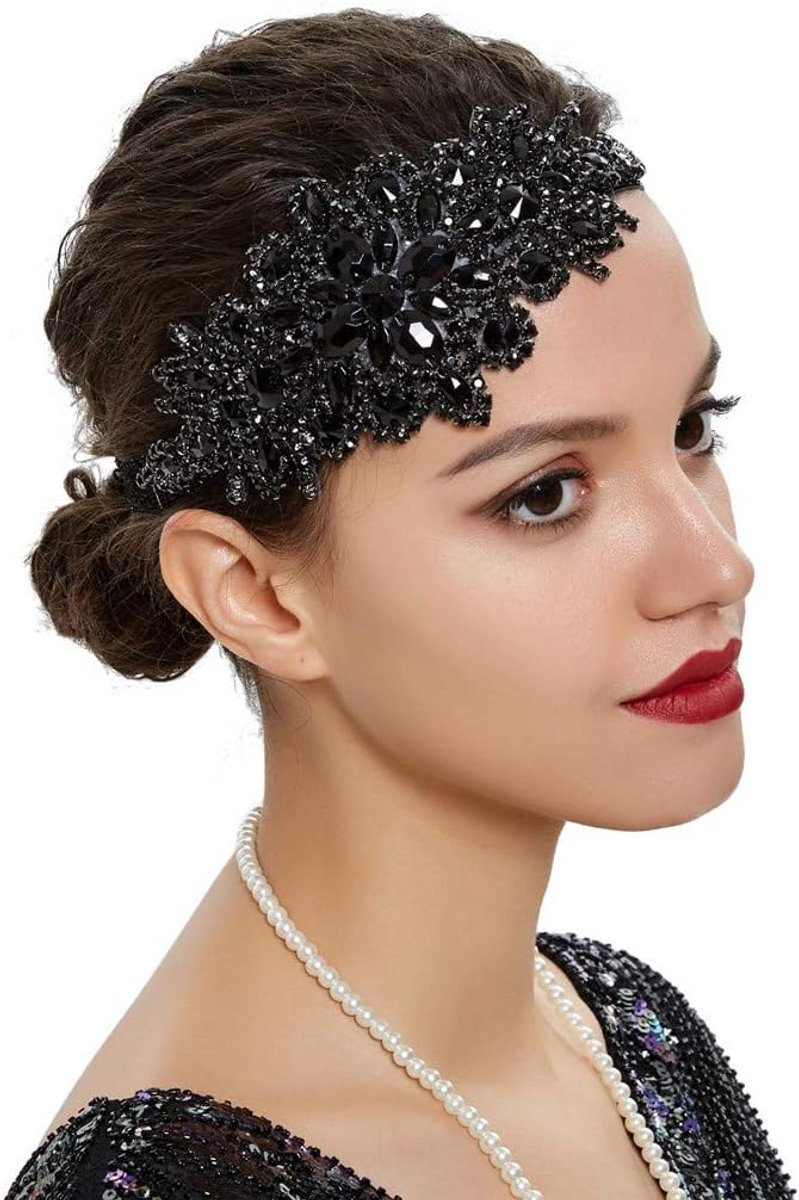 Hoofdband Vrouwen Jaren '20 Art Deco Veer Accessoire voor Feest
