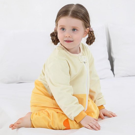 Babyslaapzak met Voetjes voor Peuters - Warme Winter Jumpsuit met Capuchon — afbeelding 5