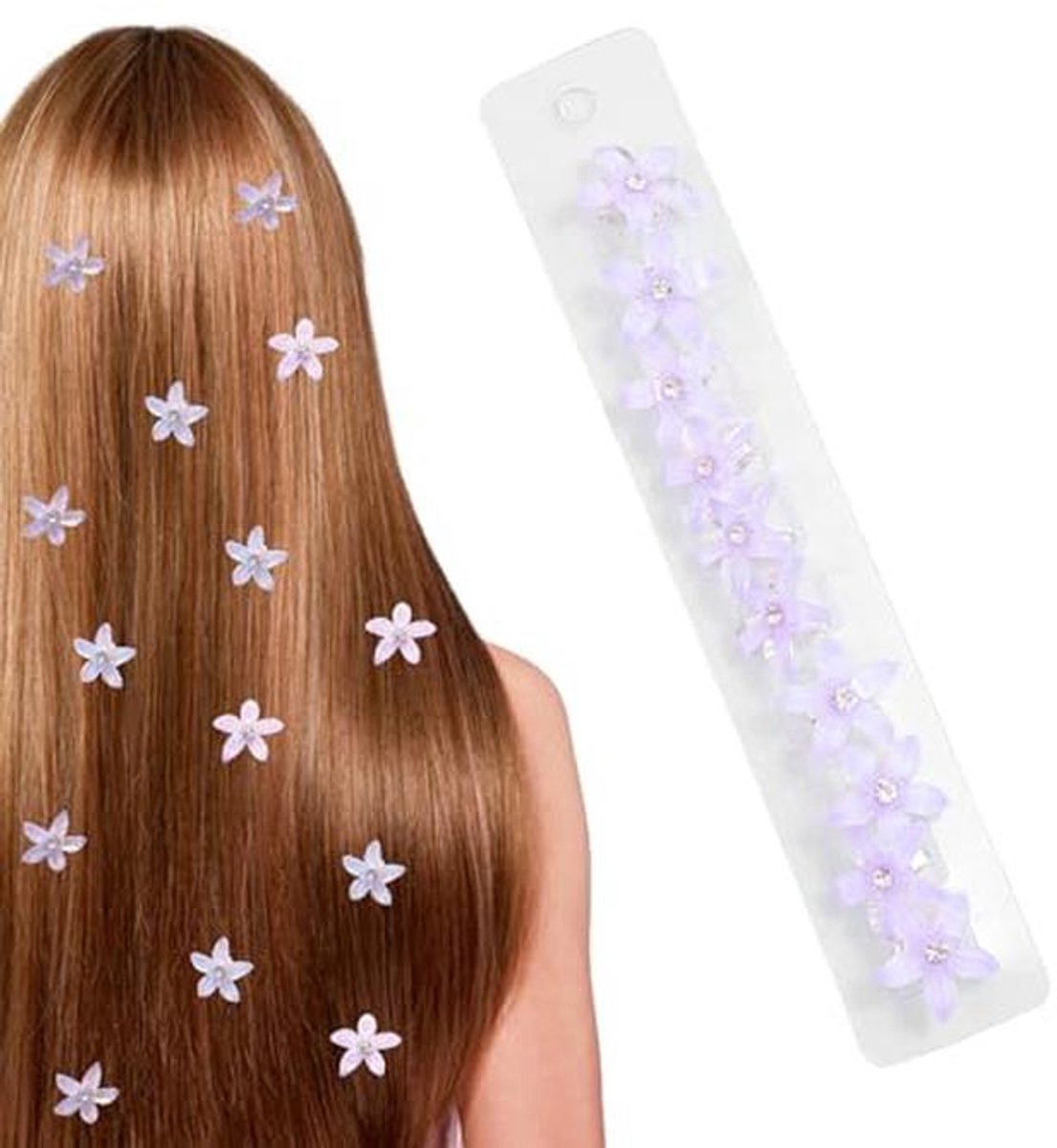 10 Haarspelden met Bloemen Design voor Meisjes en Dames – Elegante Haaraccessoires
