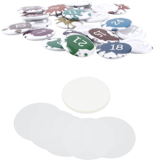 100 Stuks PVC Badge Film Transparante Bescherming Brede Toepassing