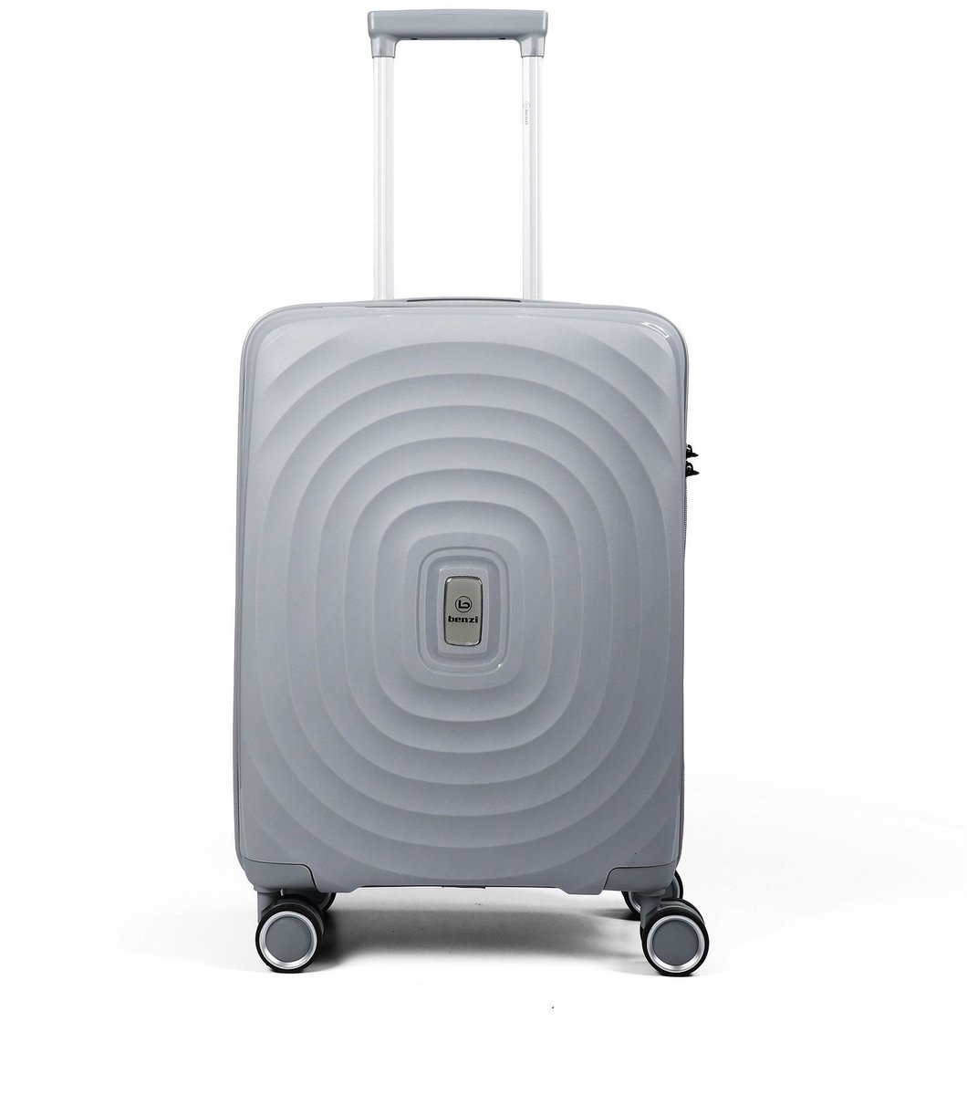Benzi 5751 4 wielen Cabinewagen 55 cm - Harde bagage - TSA slot - grau