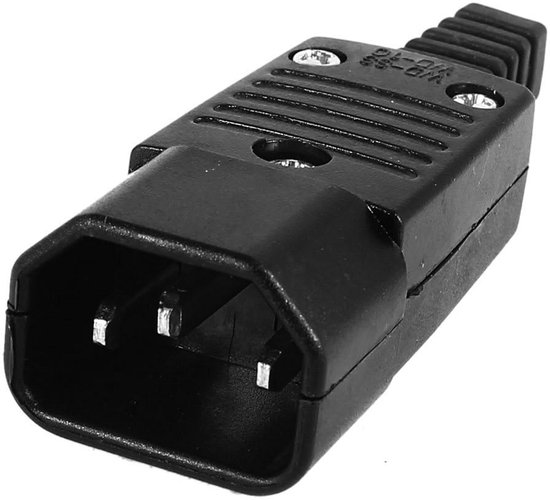 Inbouw Stekker C14 Zwart Met Netaansluiting 10A 250V | bol