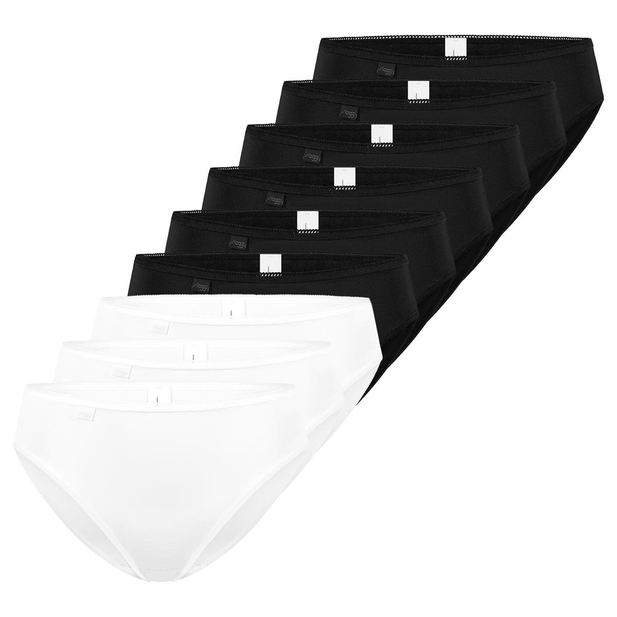 sloggi Dames tai slip 9 pack 24/7 Microfibre