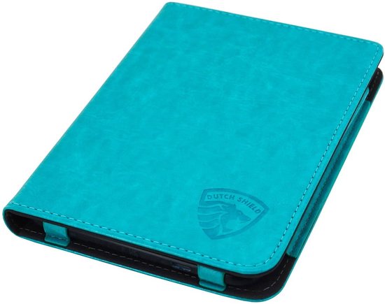 Luxe Hoesje - Sleepcover Geschikt voor Kobo Clara BW - Book Case Hoes Cover - Turquoise - ereader hoesje - cover van Luxe — afbeelding 5