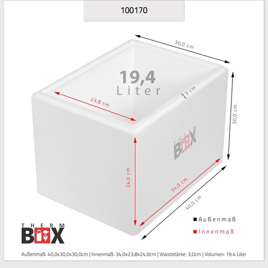 Thermobox voor voedsel en dranken - Koel- en verwarmbox - Herbruikbaar — afbeelding 5