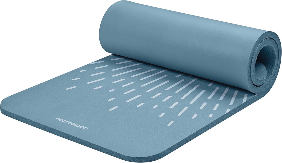 Dikke Antislip Yogamat voor Yoga en Training - 2,5 cm en 1,5 cm