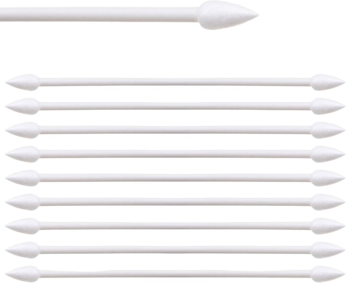 Precisie Reinigingsstaafjes voor Camera's en Lenzen - Dubbelzijdige Katoenen Swabs (100x)