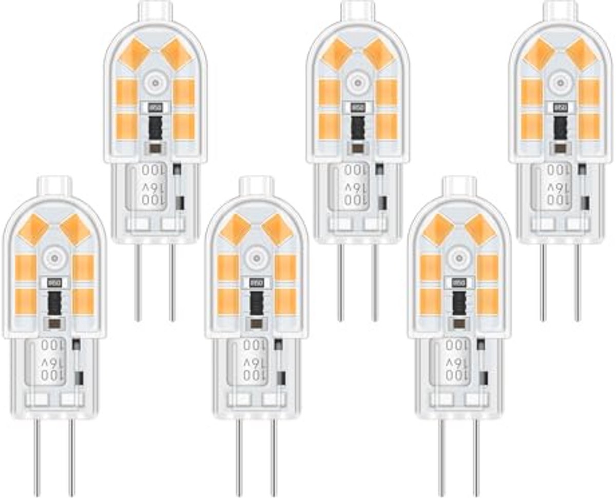 G4 12V Warm White LED Lamp 2W - Vervangende Spot voor Afzuigkappen en Verlichting