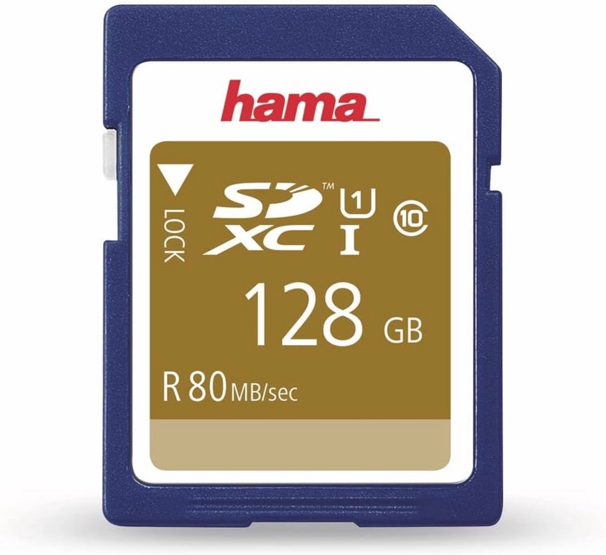 128 GB SDXC Geheugenkaart UHS-I Class 1 C10 533X 90MB/s