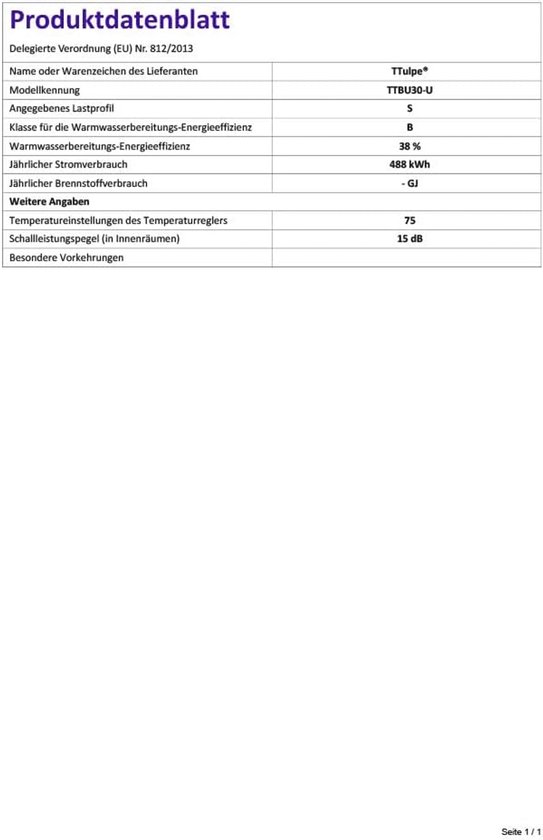 Boiler, ondertafelapparaat, elektrische boiler, kleine boiler, voor