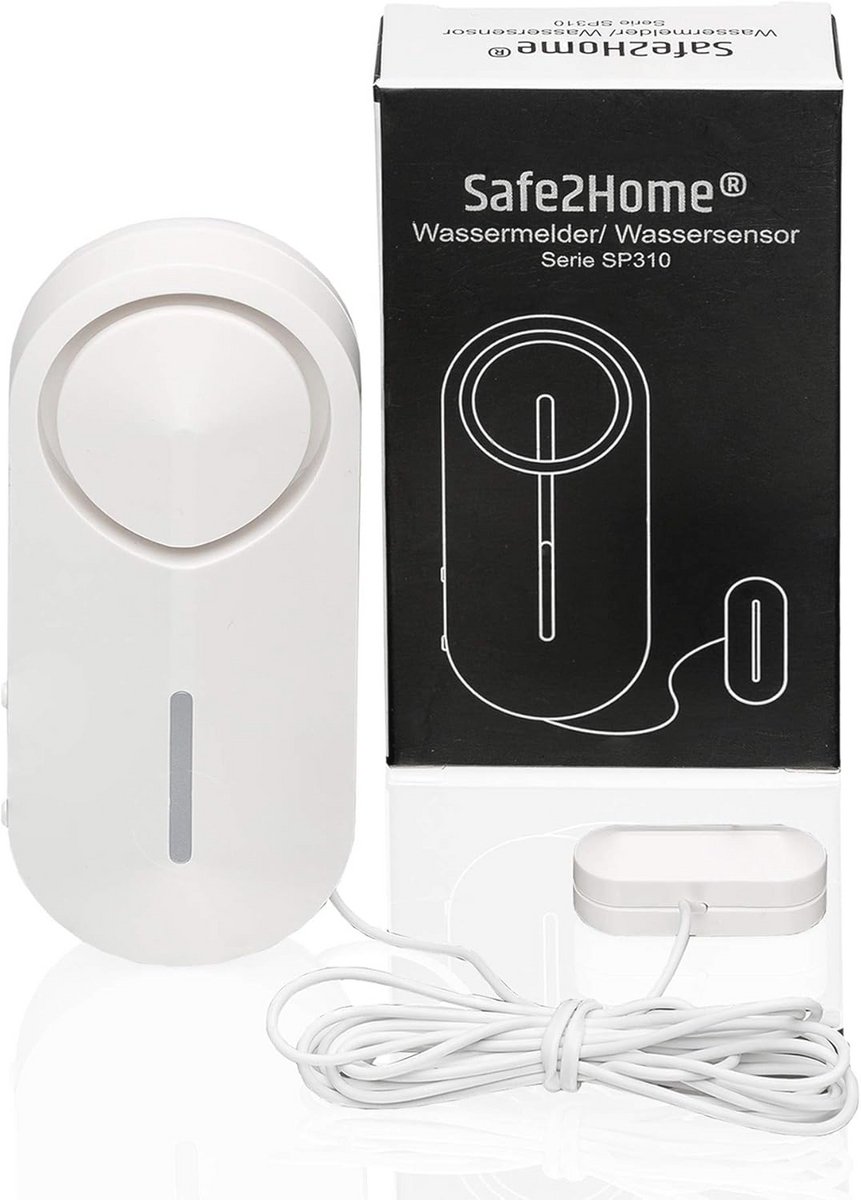 Watermelder met Rolling Code voor Draadloos Alarmsysteem - Professionele Water Sensor