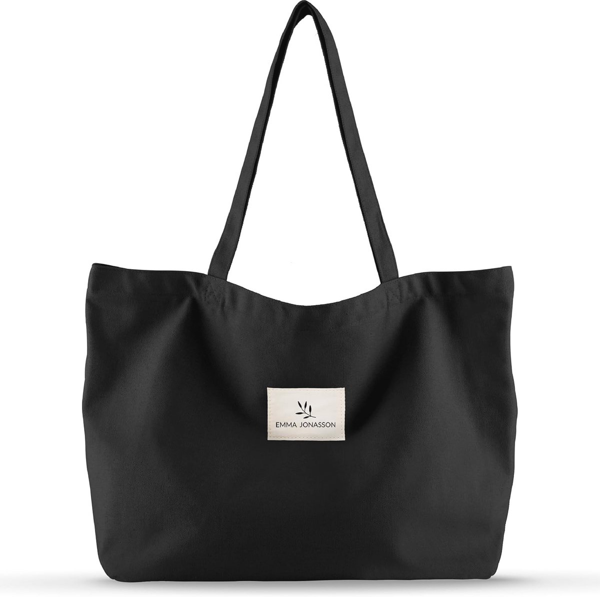 Stijlvolle Jute Tas met Ritssluiting voor Dames - Perfecte Shopper en Boodschappentas