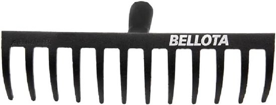 Garden Rake with 12 Teeth Steel Head Medium Strength for Gardening Handle Not Included van Garden — afbeelding 3