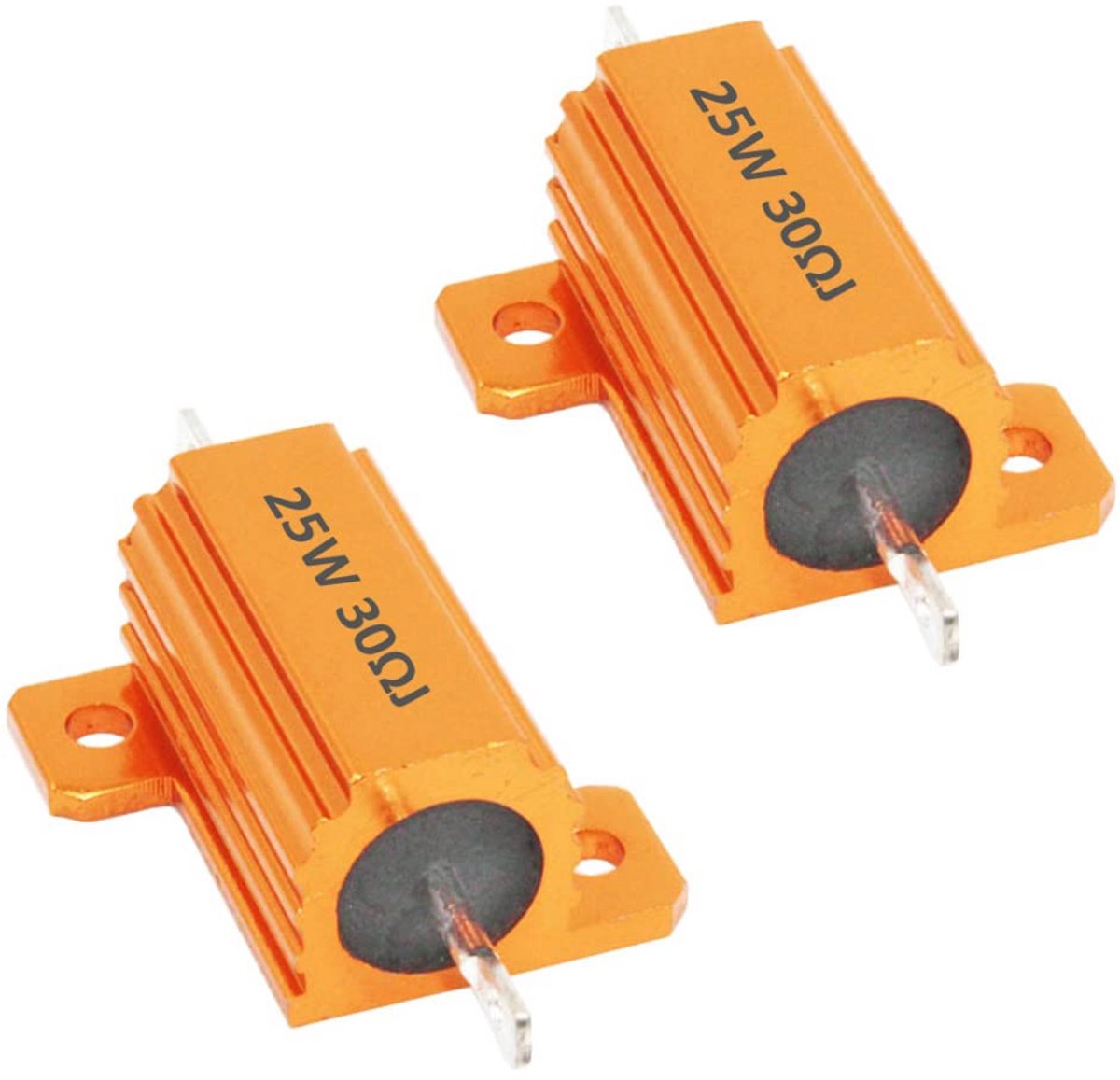 25W Aluminium Behuizing Draadweerstand - 30 Ohm LED Belastingsweerstand