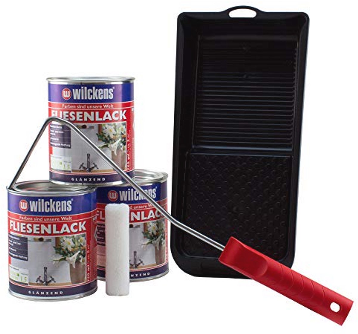 Tegellak Set - Wit - 3 Dosen - 24 m² - Perfect voor Keuken en Badkamer