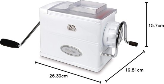 Pasta Machine voor Versgemaakte Pasta - Inclusief 5 Vormen — afbeelding 4