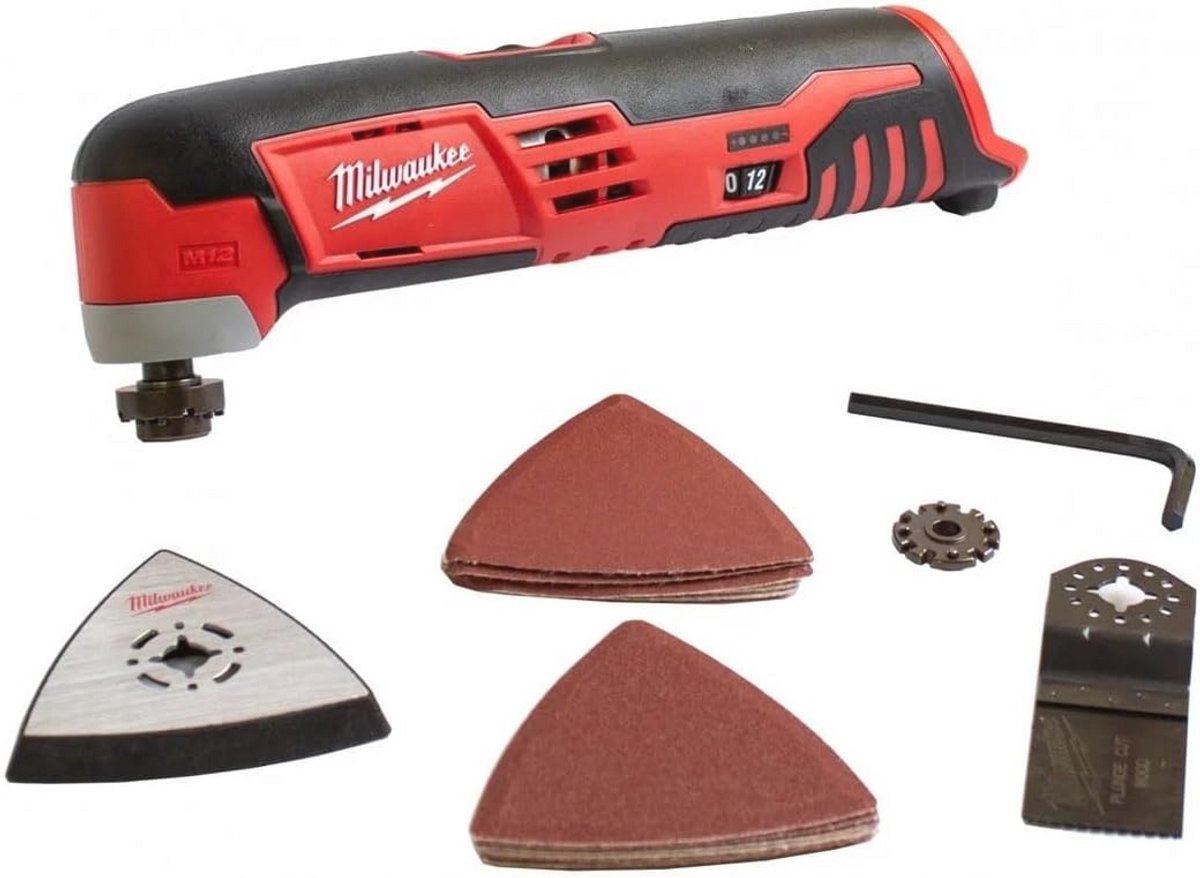 Multitool 12 Volt voor Snijden, Zagen en Slijpen – Geschikt voor Professioneel Gebruik