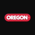 Oregon logo op een zwarte achtergrond.