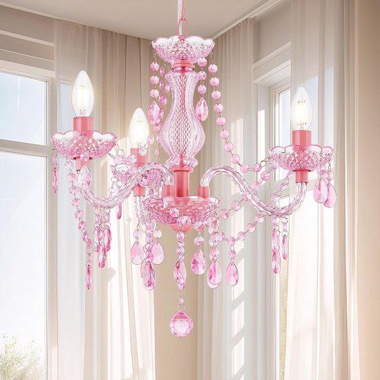 GyroVu Kroonluchter voor woonkamer, 3 lichte mini-acryl hanglamp met GyroVu Kroonluchter voor woonkamer, 3 lichte mini-acryl hanglamp met