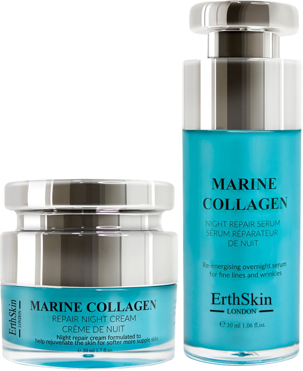ErthSkin London Marine Collageen Nachtset