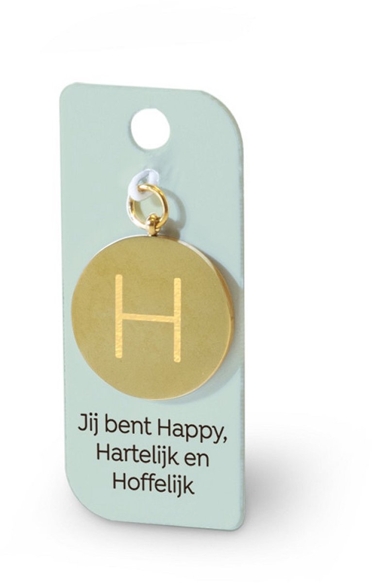 Gouden Charm - H