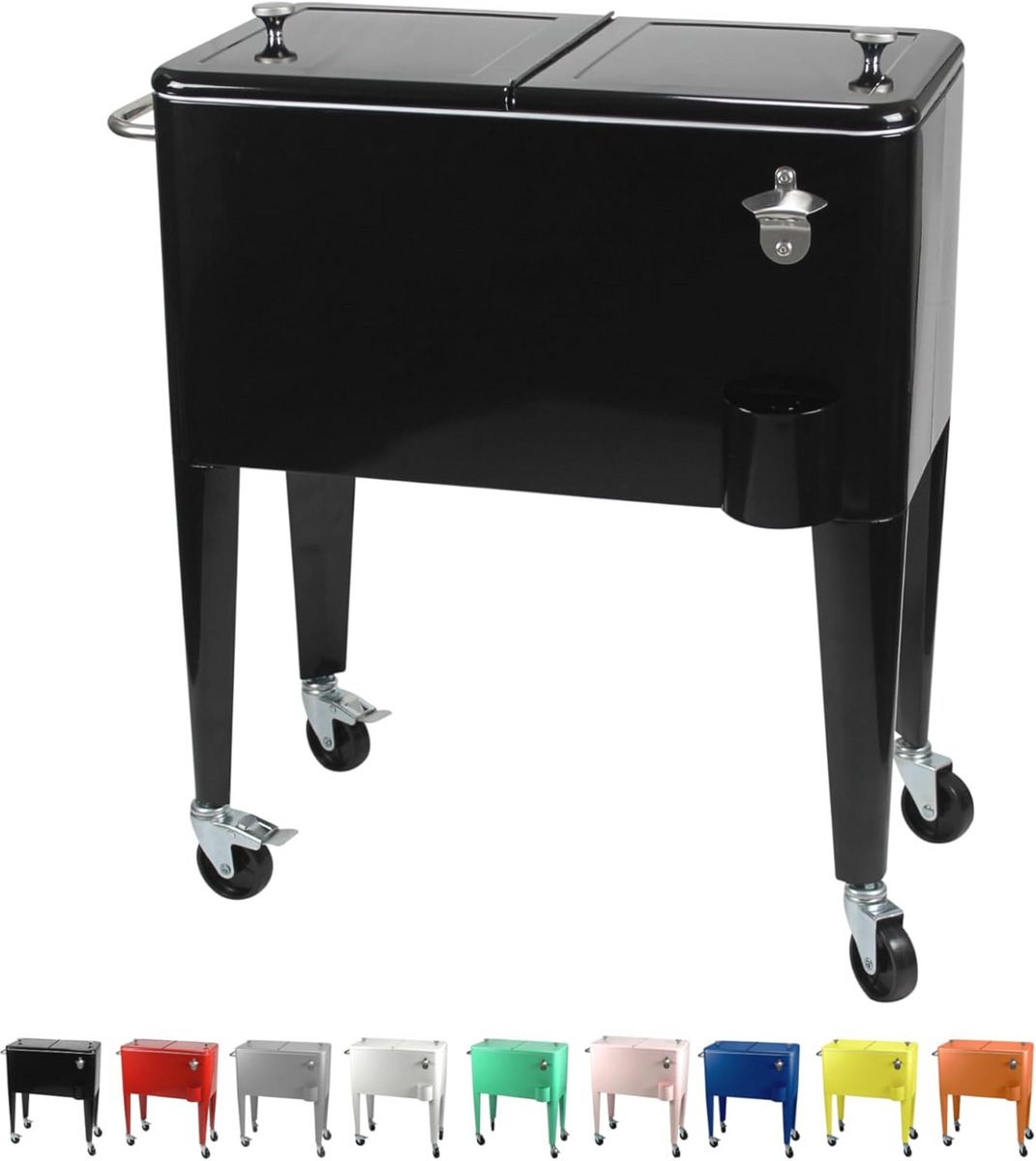 Ruime Koelbox voor Dranken en Voeding - Perfect voor Feestjes en Barbecues