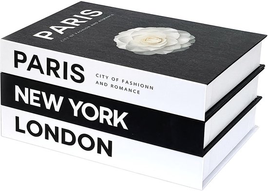 3 Pieces Decorative Books for Home Decor, Decorative Fake Book Box, Decorative Books for Home Decoration, Fake Book Book Model Decoration, Stylish Cardboard, Book, Decorative Books for