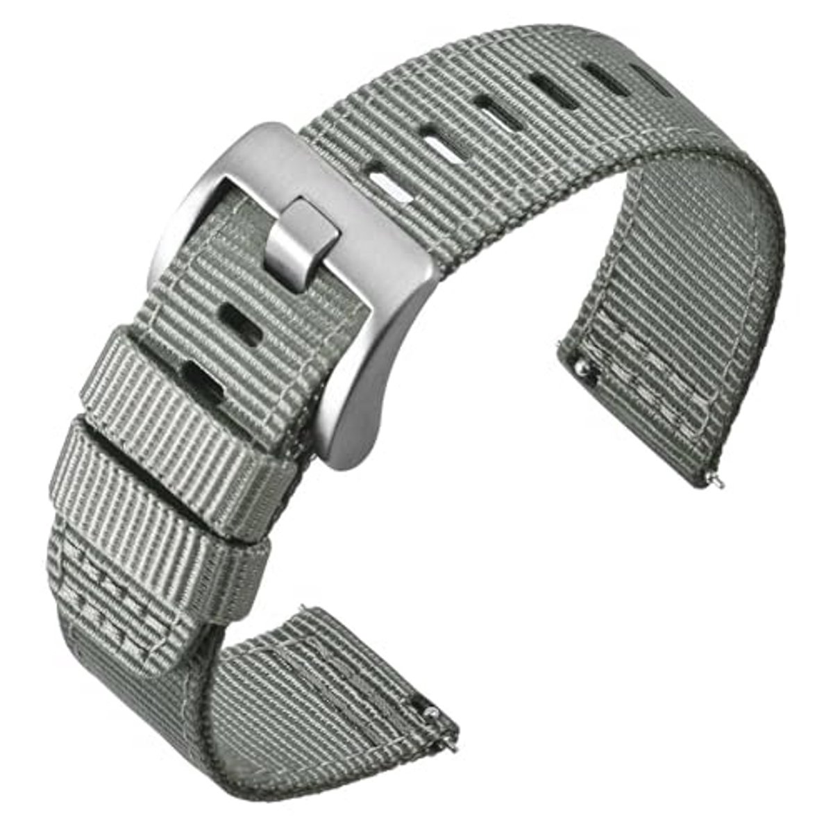 Nylon Horlogeband met Snelle Bevestiging - Militaire Stijl voor Mannen 18mm 20mm 22mm