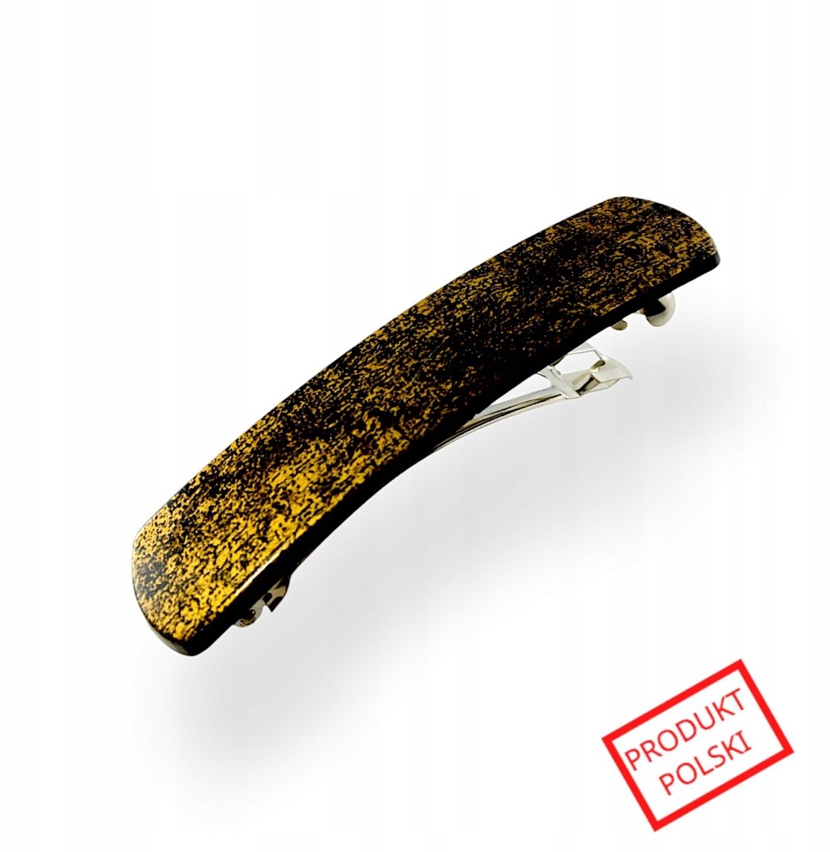 Automatische Haarspeld - Metaal & Kunststof - Oud Goud & Donkerbruin
