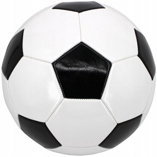 Enero Voetbal Maat 5 Wit-Zwart Biedronka