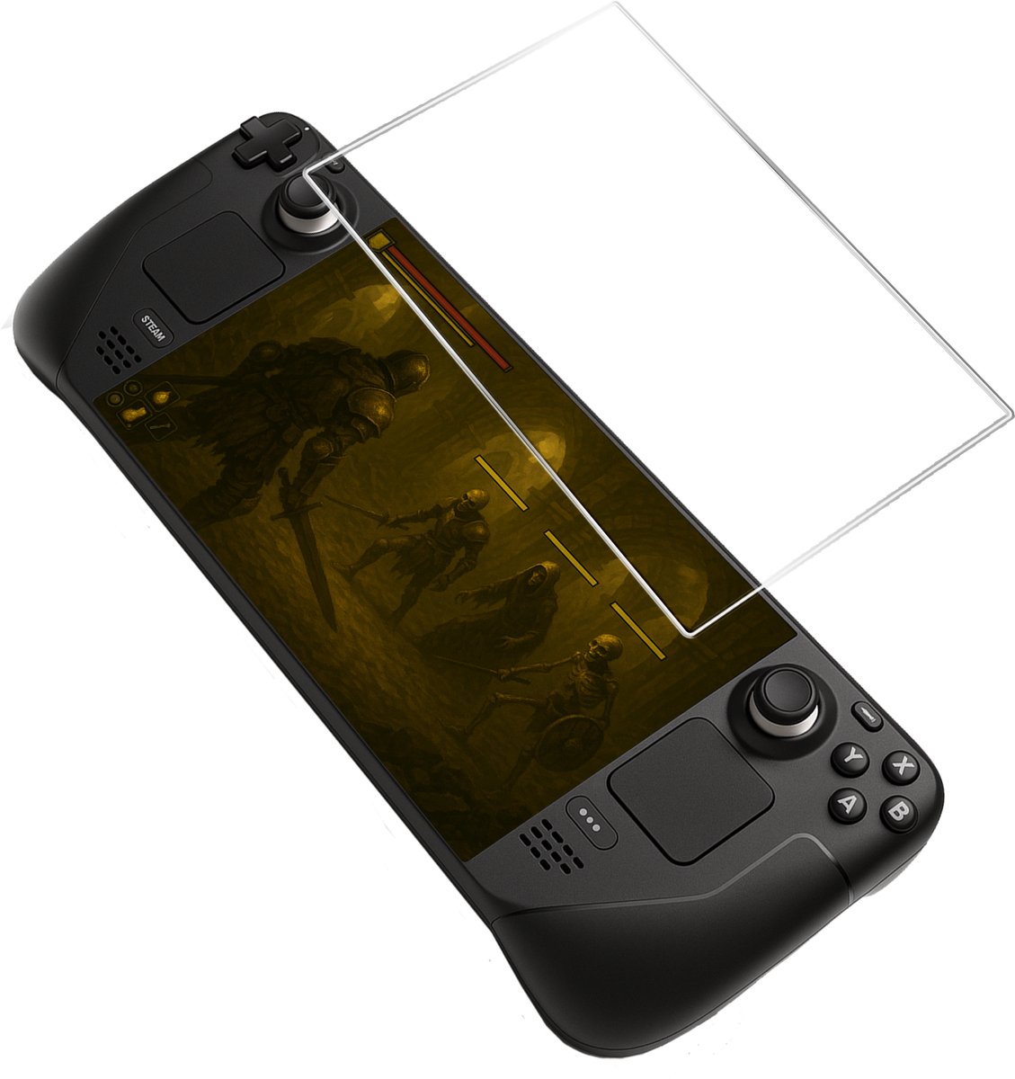 Screenprotector - Geschikt voor Steam Deck OLED - Screenprotector Gehard Glas Beschermglas