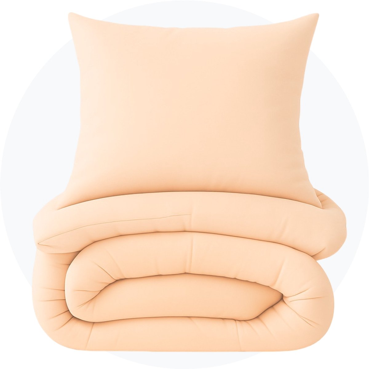 SimplyDream wasbaar dekbed - Tweepersoons - 200x200 cm - Zalm