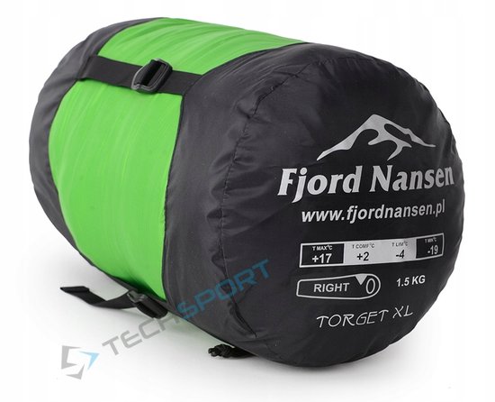 Fjord Nansen Torget XL Slaapzak -19°C, Links, Rip-Stop, Comfort -4°C van Fjord Nansen — afbeelding 5