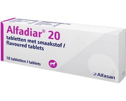 Alfa Alfadiar 5 - 10 x 10 tabletten - 10 stuks